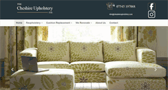 Desktop Screenshot of cheshireupholstery.com